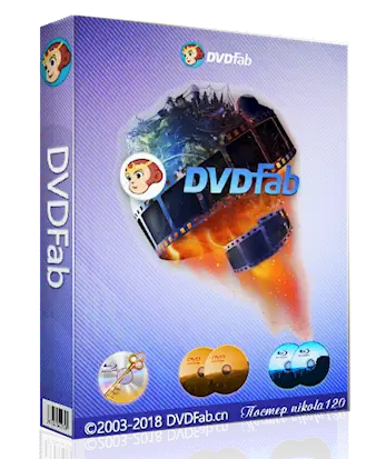 Иконка DVDFab 11.0.0.8 (2018) РС Portable by PortableAppZ
