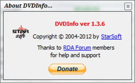 Иконка DVDInfo 1.3.6 + Portable [Английский]