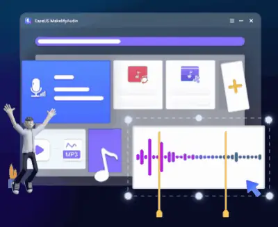 Иконка EaseUS MakeMyAudio 2.0.0 [Multi]