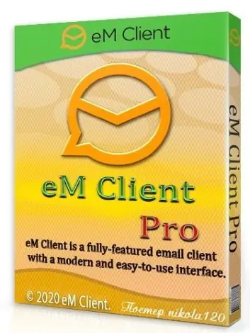 Иконка eM Client Pro 9.1.2082.0 RePack (& Portable) by KpoJIuK [Multi Ru]