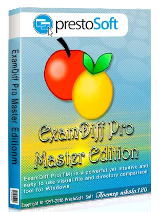 Иконка ExamDiff Pro Master Edition 10.0.1.8 (2019) РС RePack & Portable by elchupacabra