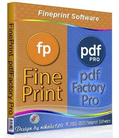 Иконка FinePrint Software (FinePrint 11.12 pdfFactory Pro 8.12) RePack by elchupacabra [Multi Ru]