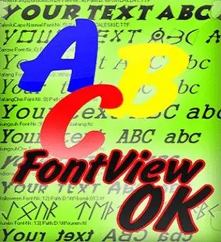 Иконка FontViewOK 6.88 (2021) PC + Portable
