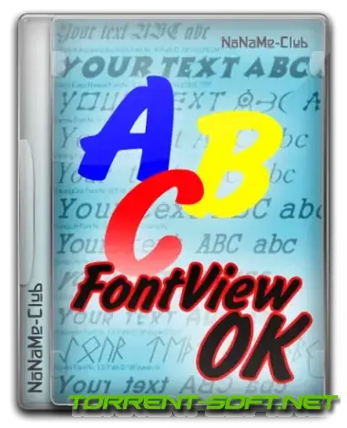 Иконка FontViewOK 8.38 + Portable [Multi Ru]