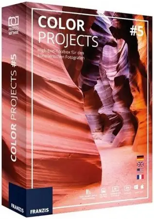Иконка Franzis COLOR Projects 5.52.02653 RePack & Portable (2018) Multi Русский