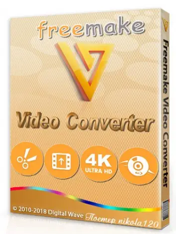 Иконка Freemake Video Converter 4.1.13.106 RePack (& Portable) by elchupacabra [Multi Ru]