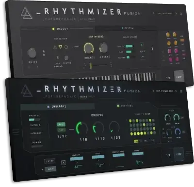Иконка Futurephonic - Rhythmizer Fusion 1.0.2 CLAP, VSTi 3 (x64) RePack by TCD [En]