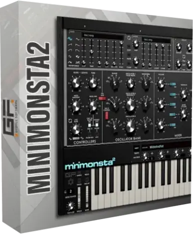 Иконка GForce Software Minimonsta2 1.0.1 Standalone, VSTi, VSTi 3, AAX (x64) [En]