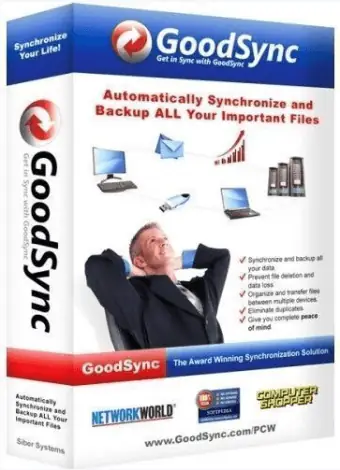 Иконка GoodSync Enterprise 11.11.6.6 RePack (& Portable) by 9649 [Multi Ru]