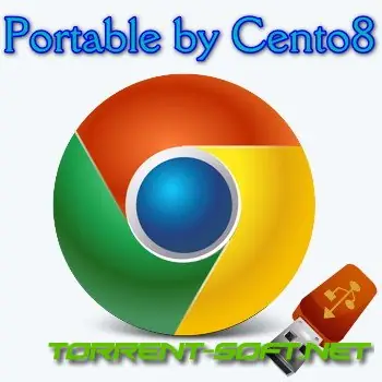 Иконка Google Chrome 116.0.5845.188 Portable by Cento8 [Ru En]
