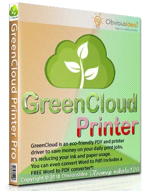 Иконка GreenCloud Printer Pro 7.8.5 (2018) РС
