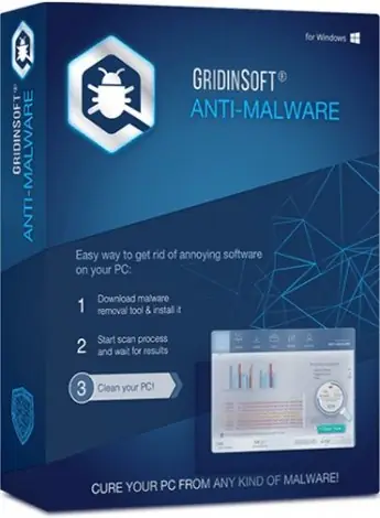 Иконка GridinSoft Anti-Malware 4.1.52.4980 (2020) PC RePack & Portable by 9649