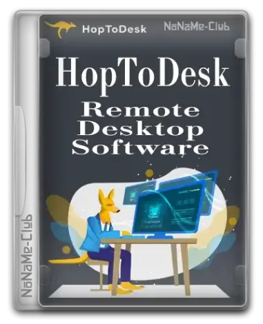Иконка HopToDesk 1.41.6 Portable +Install [Multi Ru]
