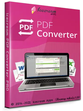 Иконка Icecream PDF Converter Pro 2.86 (2020) РС RePack & Portable by TryRooM