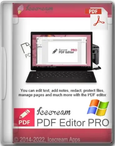 Иконка Icecream PDF Editor PRO 2.71 RePack (& Portable) by elchupacabra [Multi Ru]