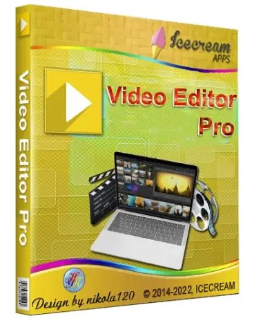 Иконка Icecream Video Editor Pro 2.72 RePack (& Portable) by TryRooM [Multi Ru]