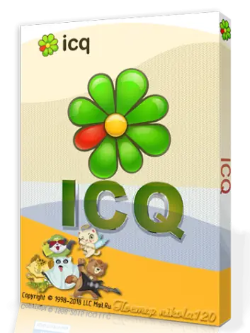 Иконка ICQ 10.0 build 12367 (2018) РС Portable by Baltagy