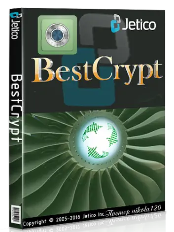 Иконка Jetico BestCrypt 9.0.3.11 (2018) РС RePack by elchupacabra
