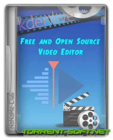 Иконка Kdenlive 23.04.3 + Standalone [Multi Ru]