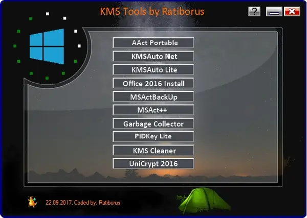 Иконка KMS Tools Portable 01.04.2018 by Ratiborus (2018) Русский