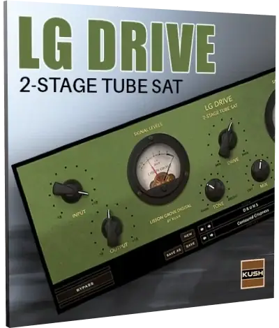 Иконка Kush Audio - LG Drive 1.0.0 VST, VST3, AAX (x64) RePack by R2R [En]