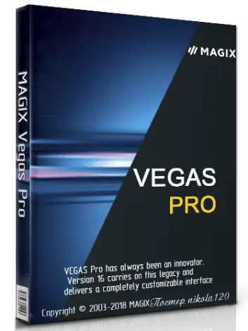 Иконка MAGIX VEGAS Pro 16.0 Build 261 (2018) РС RePack by D!akov
