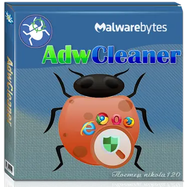 Иконка Malwarebytes AdwCleaner 7.2.4.0 Beta (2018) РС