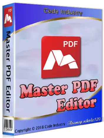 Иконка Master PDF Editor 5.1.30 (2018) РС RePack & Portable by elchupacabra