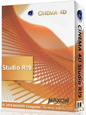 Иконка Maxon CINEMA 4D Studio R19.068 (2018) PC Portable by soyv4