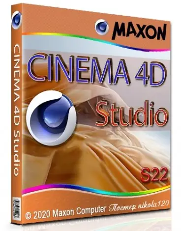Иконка Maxon CINEMA 4D Studio S22.016 build RB309982 (2020) PC
