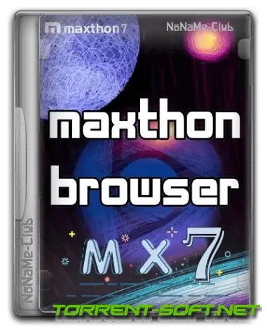 Иконка Maxthon Browser 7.1.7.2000 + Portable [Multi Ru]