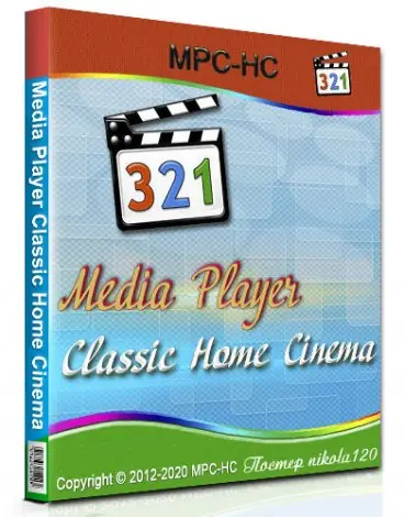 Иконка Media Player Classic Home Cinema (MPC-HC) 1.9.20 RePack (& portable) by KpoJIuK [Multi Ru]