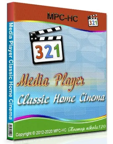 Иконка Media Player Classic Home Cinema (MPC-HC) 1.9.23 RePack (& portable) by KpoJIuK [Multi Ru]