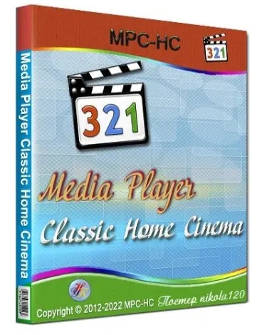 Иконка Media Player Classic Home Cinema (MPC-HC) 2.0.0 RePack (& portable) by elchupacabra [Multi Ru]