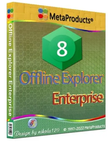 Иконка MetaProducts Offline Explorer Enterprise 8.4.4954 RePack (& Portable) by TryRooM [Multi Ru]