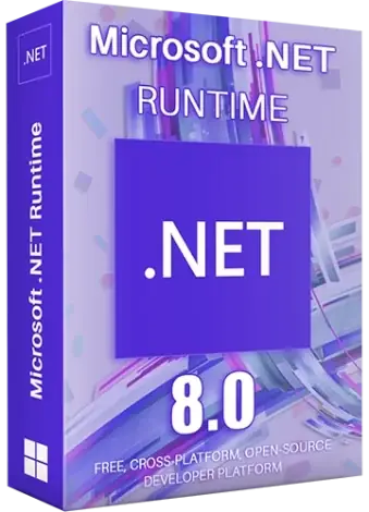 Иконка Microsoft .NET 8.0.5 Runtime [Ru En]