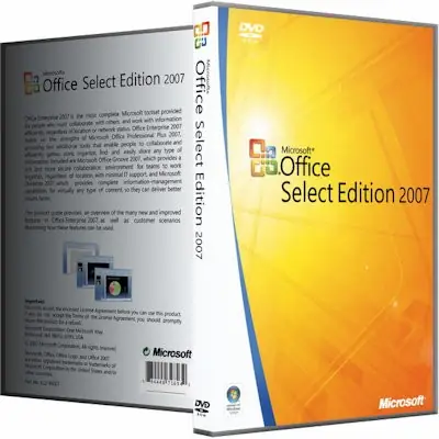 Иконка Microsoft Office 2007 SP3 Select Edition 12.0.6766.5000 RePack by KpoJIuK (2017) Русский