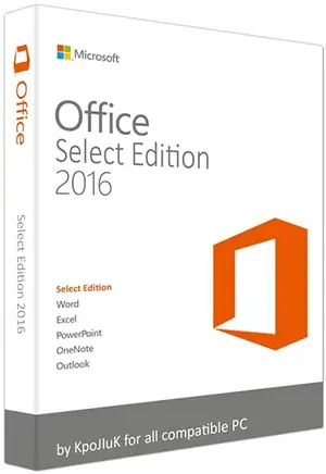 Иконка Microsoft Office 2016 Select Edition 16.0.4498.1000 RePack by KpoJIuK (2017) Русский
