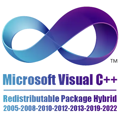 Иконка Microsoft Visual C++ 2005-2008-2010-2012-2013-2019-2022 Redistributable Package Hybrid x86 x64 (09.04.2022) [Ru]