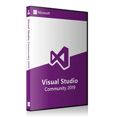 Иконка Microsoft Visual Studio 2019 Community 16.10.2 (Offline Cache, Unofficial) [Ru En]