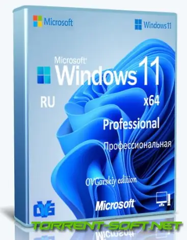 Иконка Microsoft® Windows® 11 Professional VL x64 22H2 RU by OVGorskiy 09.2023