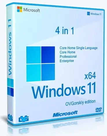 Иконка Microsoft® Windows® 11 x64 Ru 21H2 4in1 Upd 10.2021 by OVGorskiy