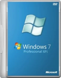 Иконка Microsoft Windows 7 Professional SP1 ru x64 Optim Русский