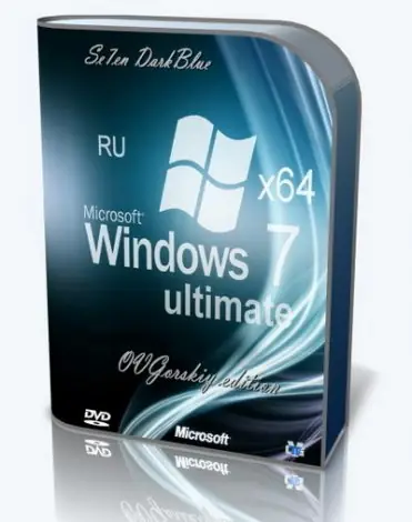 Иконка Microsoft® Windows® 7 Ultimate Ru x64 SP1 7DB by OVGorskiy 11.2020 1DVD
