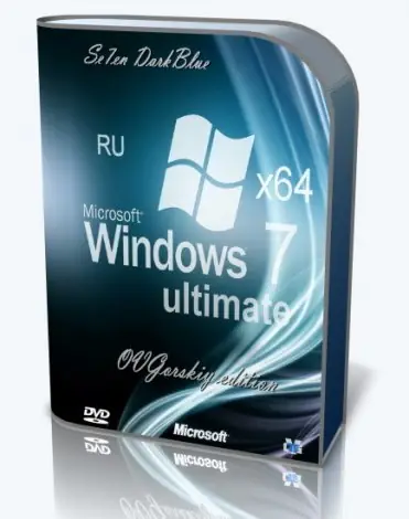 Иконка Microsoft® Windows® 7 Ultimate Ru x64 SP1 7DB by OVGorskiy 11.2021 1DVD