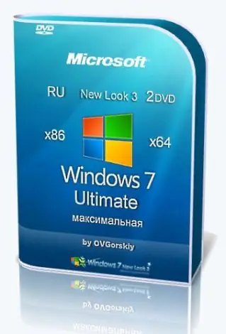 Иконка Microsoft Windows 7 Ultimate Ru x86-x64 SP1 NL3 by OVGorskiy 10.2021 2DVD