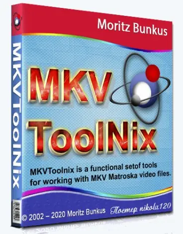 Иконка MKVToolNix 62.0.0 Final + Portable [Multi Ru]