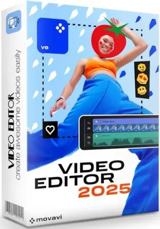 Иконка Movavi Video Editor 25.0.1 RePack (& Portable) by elchupacabra [Multi Ru]