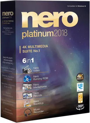 Иконка Nero 2018 Platinum 19.0.10200 Full RePack (2018) Multi Русский