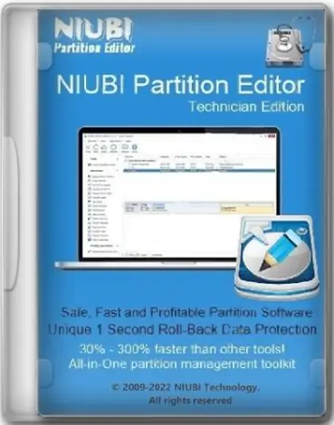 Иконка NIUBI Partition Editor 9.1.0 Technician Edition RePack (& Portable) by TryRooM [Ru En]